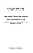 Franc suisse, finance et commerce
