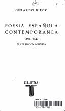 Poesia española contemporanea (1901-1934)