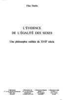 L' évidence de l'égalité des sexes