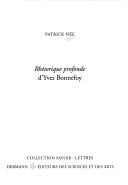 Rhétorique profonde d'Yves Bonnefoy