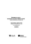 Desarrollo local y descentralización en América Latina