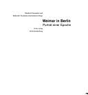 Weimar in Berlin: Portr at einer Epoche