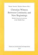 Christian witness between continuity and new beginnings