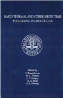 Rapid thermal and other short-time processing technologies