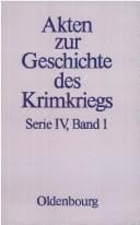 Französische Akten zur Geschichte des Krimkriegs