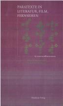 Paratexte in Literatur, Film, Fernsehen (Literaturforschung) (German Edition)