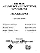 1995 IEEE Aerospace Applications Conference