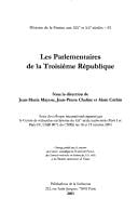 Les parlementaires de la Troisième République