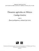 Desastres agrícolas en México