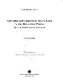 Monastic settlements in South Sinai in the Byzantine period