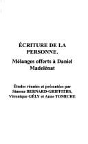 Ecriture de la personne