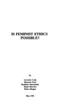 Is feminist ethics possible?