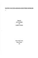 Eleven Old English Rogationtide homilies