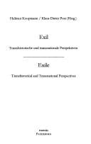 Exil: transhistorische und transnationale Perspektiven
