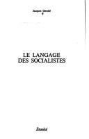 Le langage des socialistes