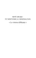 René Girard, du mimétisme à l'hominisation