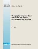 Charging for irrigation water