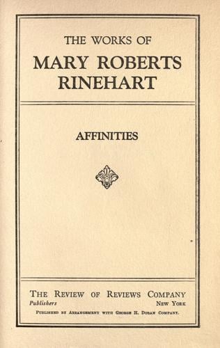 Affinities