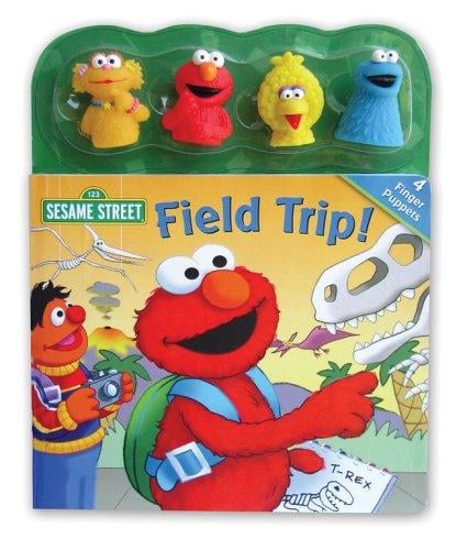 Sesame Street Field Trip! Book and Finger Puppets