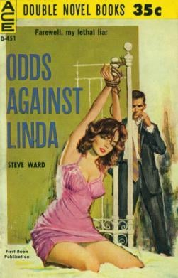 A Key to the Morgue / Odds Against Linda (Ace Mystery Double, D-451)