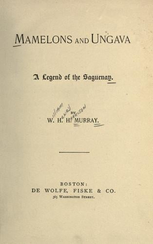 Mamelons and Ungava