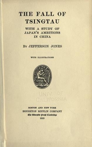 The fall of Tsingtau