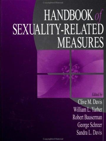 Handbook of sexuality-related measures