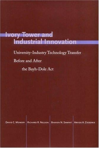 Ivory tower and industrial innovation