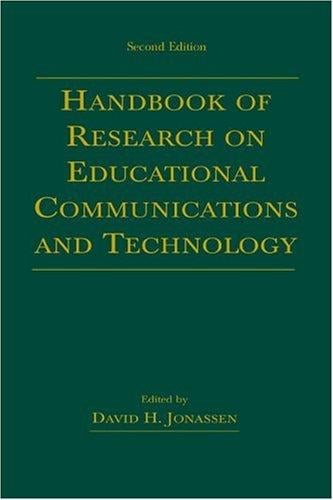Handbook of research on educational communications and technology
