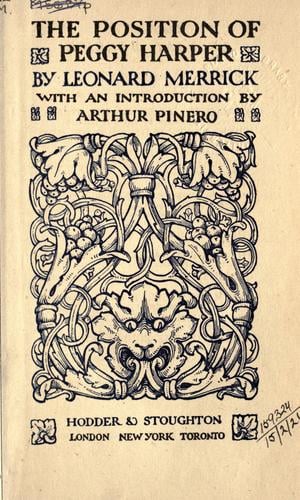 The position of Peggy Harper