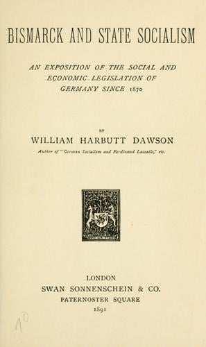 Bismarck and state socialism