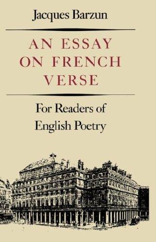An essay on French verse
