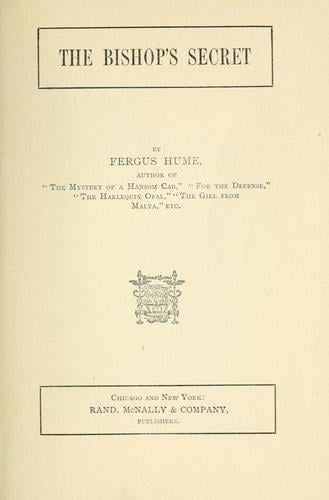 The bishop's secret