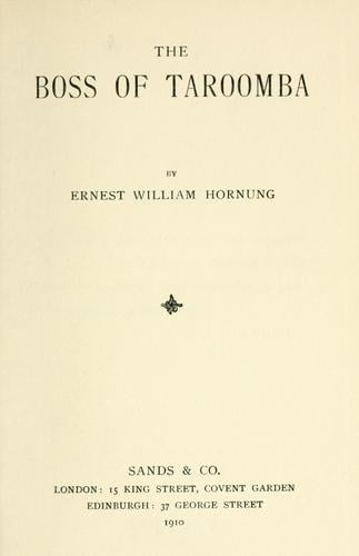 The boss of Taroomba