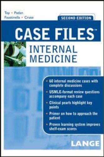 Case Files Internal Medicine (Lange Case Files)