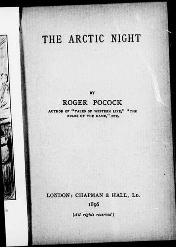 The Arctic night