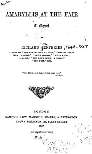 Amaryllis at the Fair