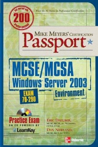 MCSE/MCSA Windows server 2003 environment
