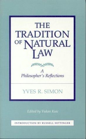 The tradition of natural law