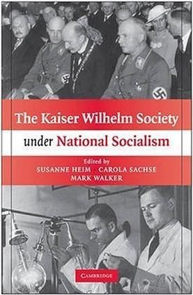 The Kaiser Wilhelm Society under national socialism
