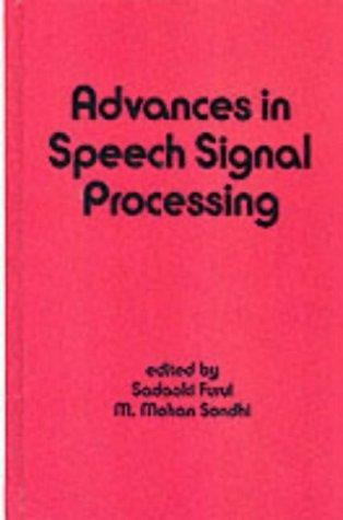 Advances in speech signal processing