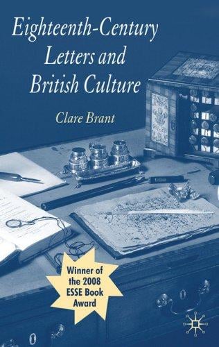 Eighteenth-century letters and British culture