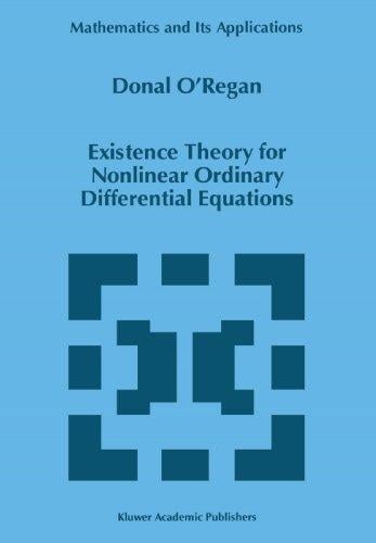 Existence Theory for Nonlinear Ordinary Differential Equations