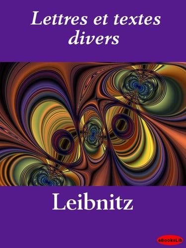 Lettres et textes divers