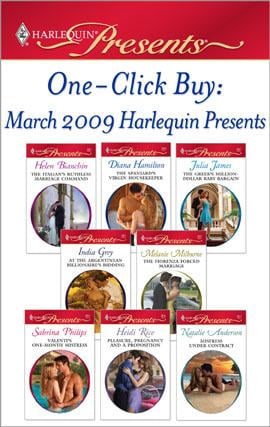 One-Click Buy: March 2009 Harlequin Presents