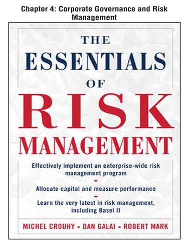 Corporate Governence and Risk Management