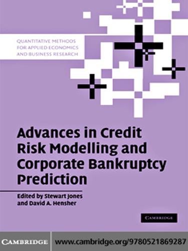 Advances in Credit Risk Modelling and Corporate Bankruptcy Prediction