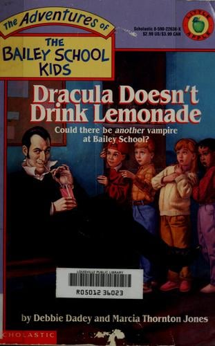 Dracula doesn't drink lemonade