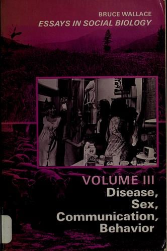 Essays in social biology