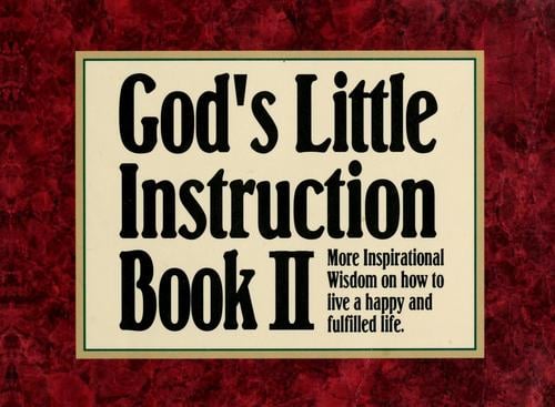 God's little instruction book II